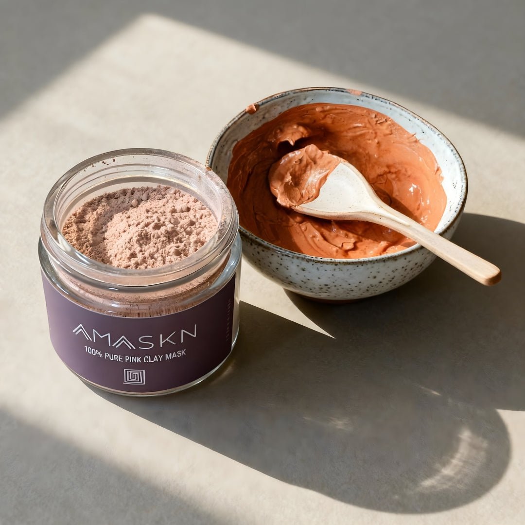 100% Pure Brazilian Pink Clay Mask Powder