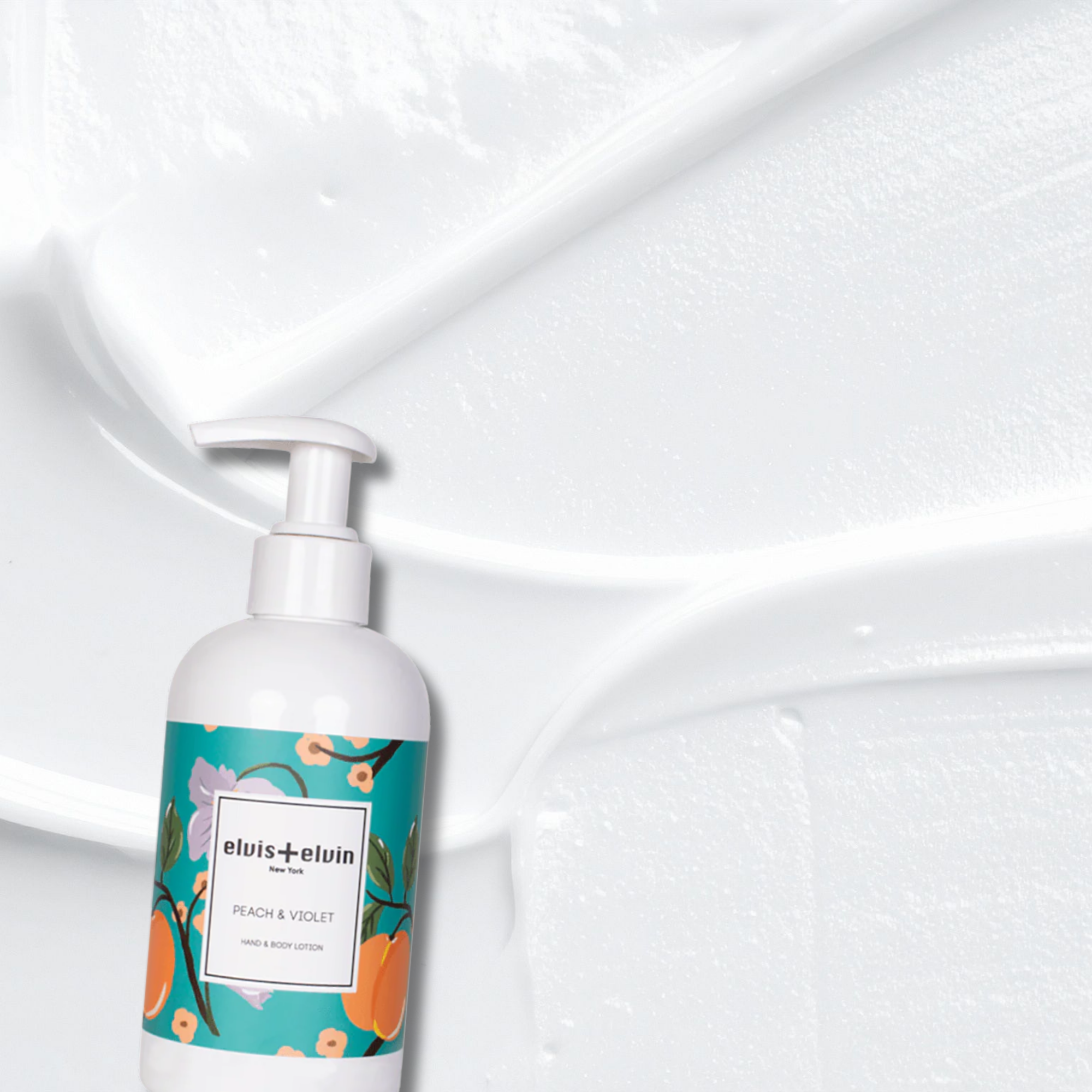elvis+elvin Peach & Violet Hand & Body Lotion