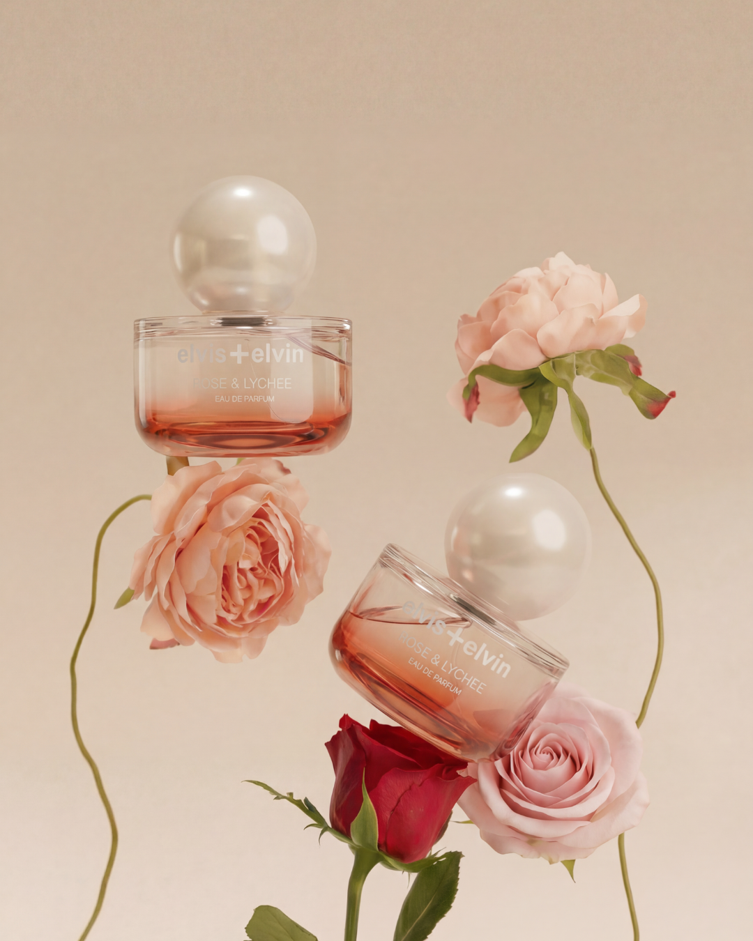 Rose & Litchi Eau de Parfum – elvis+elvin