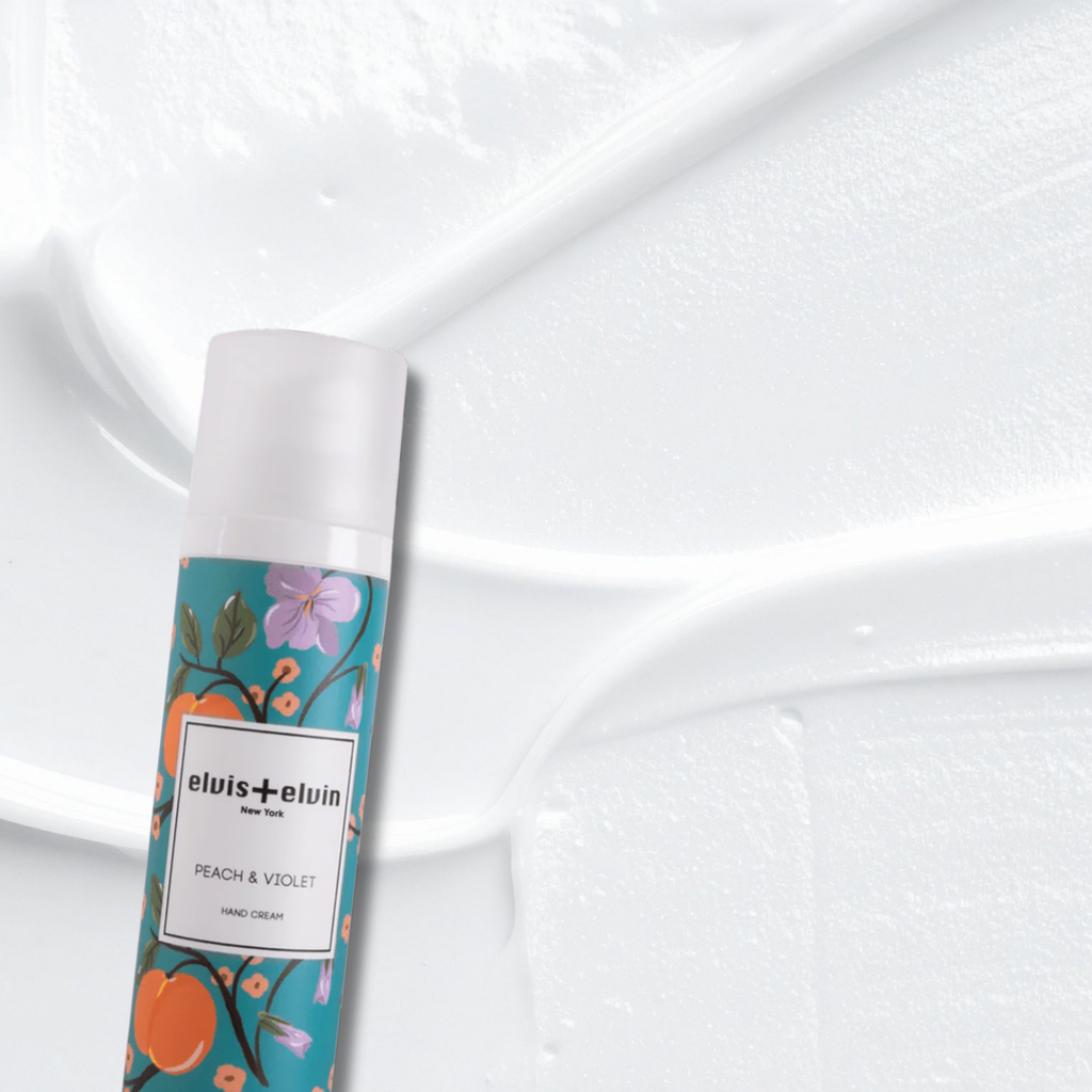 Peach & Violet Fragrance Hand Cream by elvis+elvin
