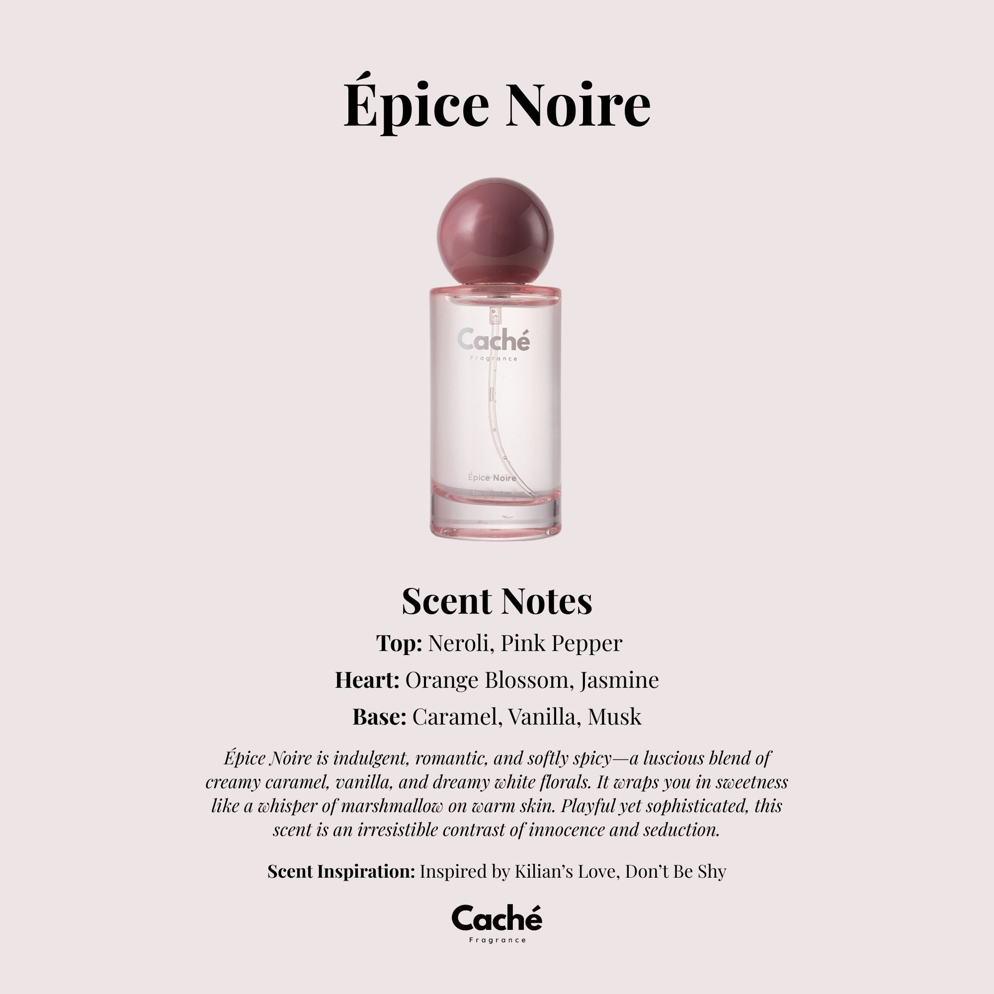 Caché - Épice Noire