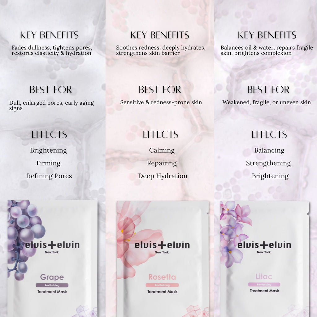 elvis+elvin Grape Revitalizing Treatment Mask 3.0