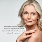 Wrinkle Repair Retinol Night Cream – Vegan, Gluten-Free, Regenerating Anti-Aging Moisturizer