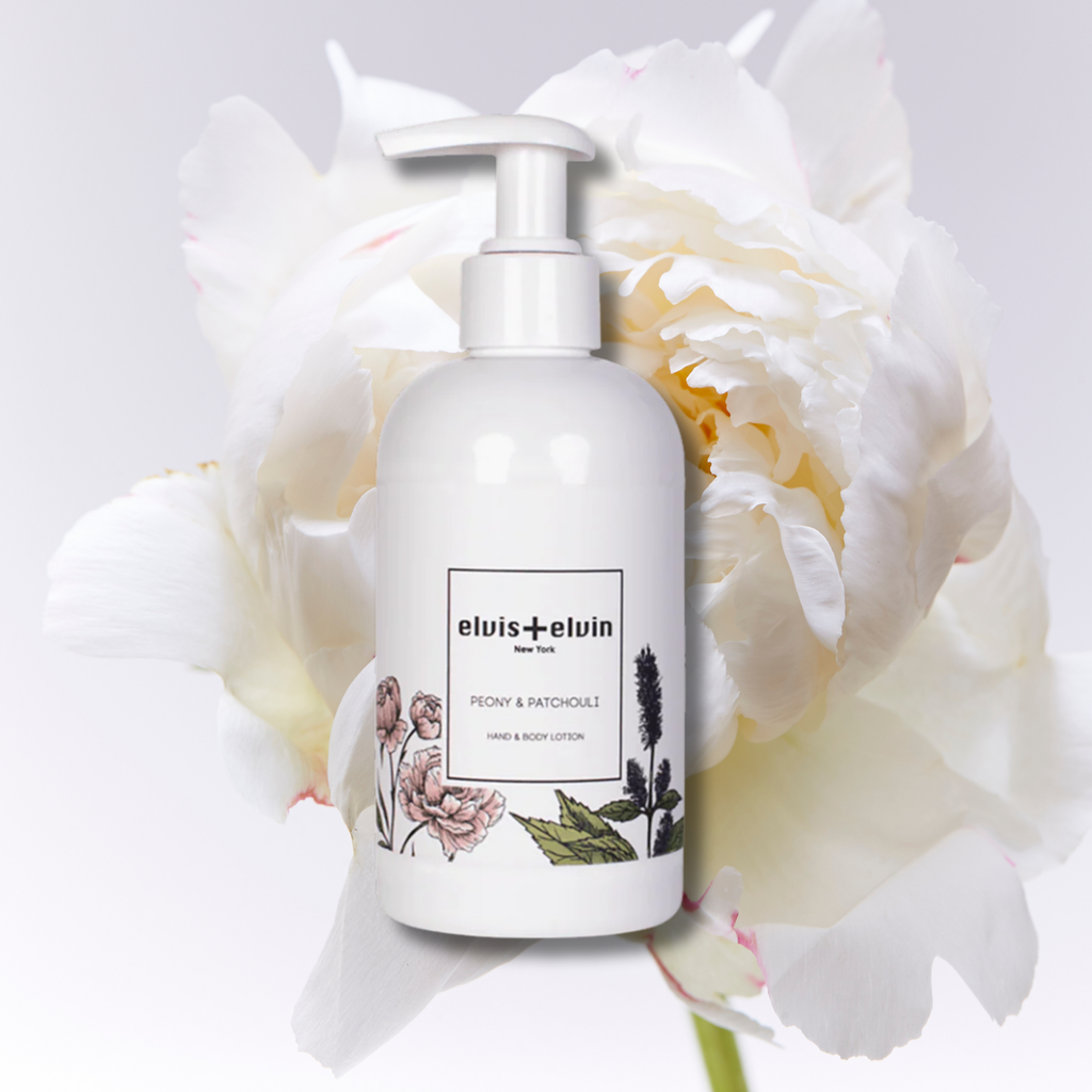 elvis+elvin Peony & Patchouli Hand & Body Lotion