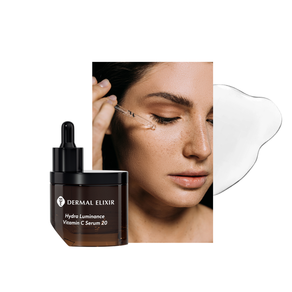 Dermal Elixir Hydra Luminance Vitamin C Serum 20 with Ferulic
