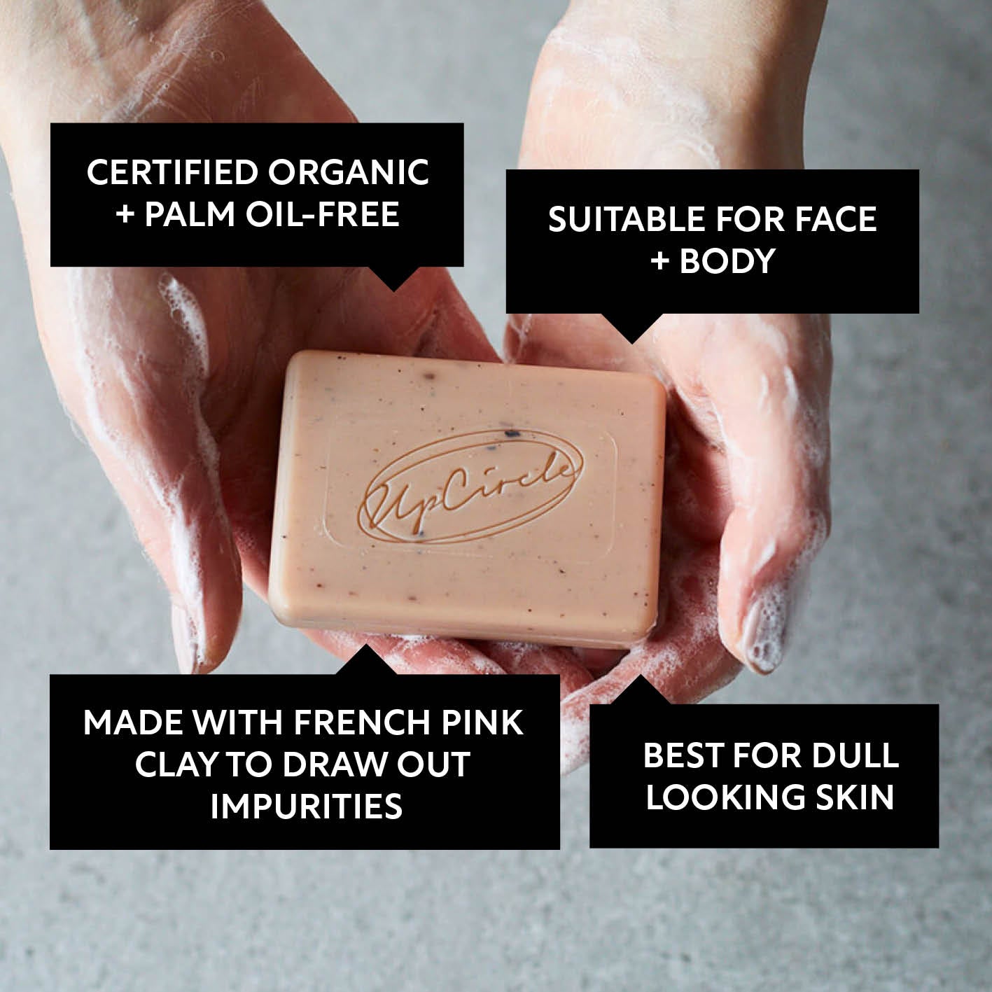 Cinnamon + Ginger Cleansing Bar