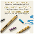 Soft-Glide Kajal Eyeliner Pen – Smudge-Resistant, Comfortable Wear for Sensitive Eyes