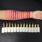 Vegan Matte Lipstick – Hydrating, Long-Wear, Magnetic Case