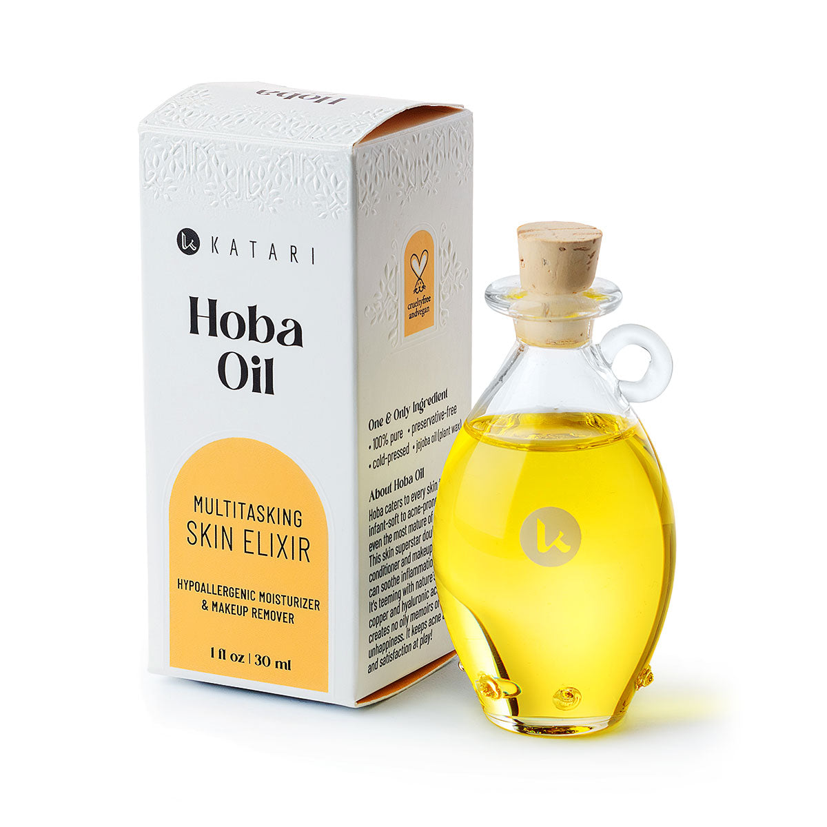 Hoba | Pure Jojoba Oil Cleanser & Moisturizer
