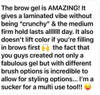 BrowLock Brow Gel