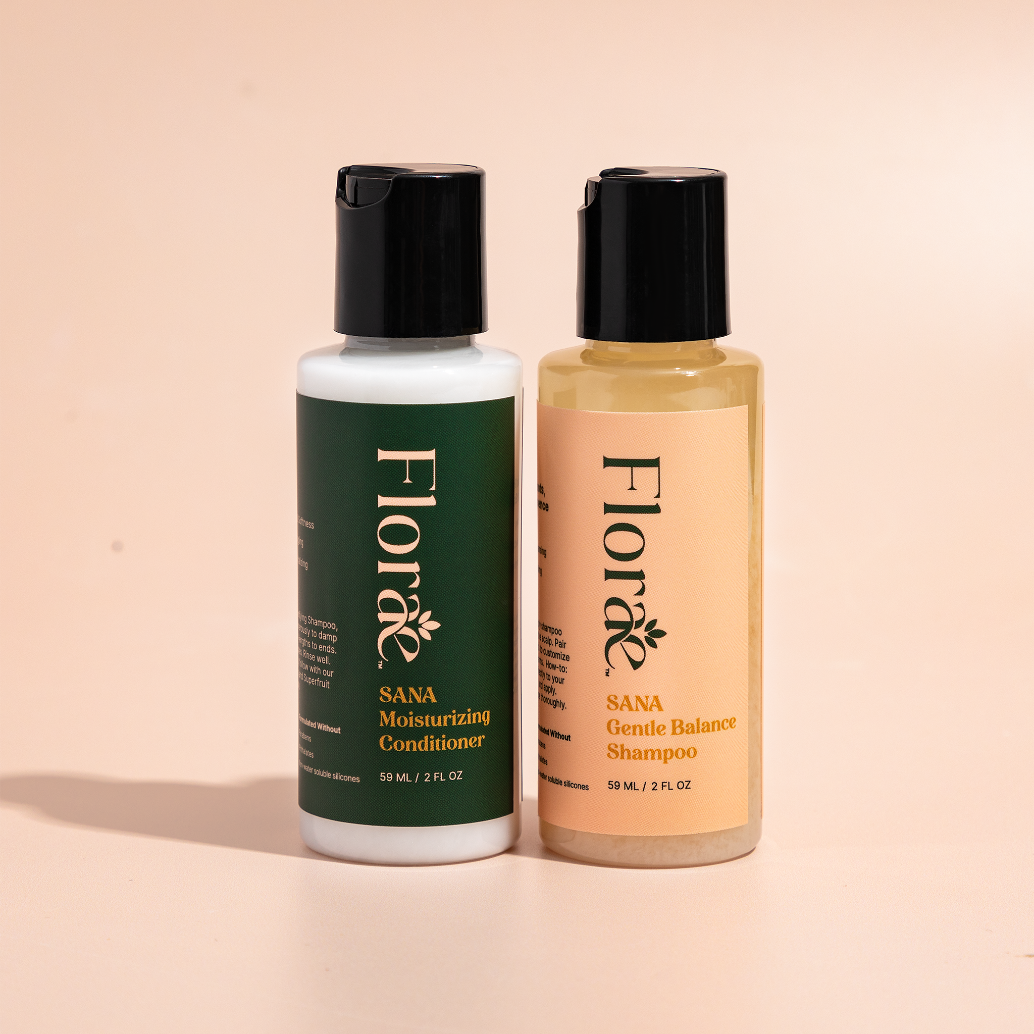 Travel Minis SANA Shampoo & Conditioner Set