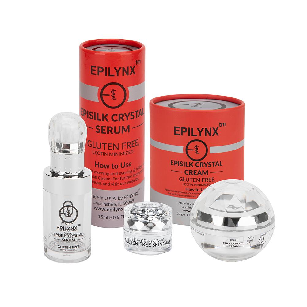 Wrinkle Smoothing Hydration Set for Sensitive Skin – Vegan, Gluten-Free 3-Piece Brightening & Firming Collection