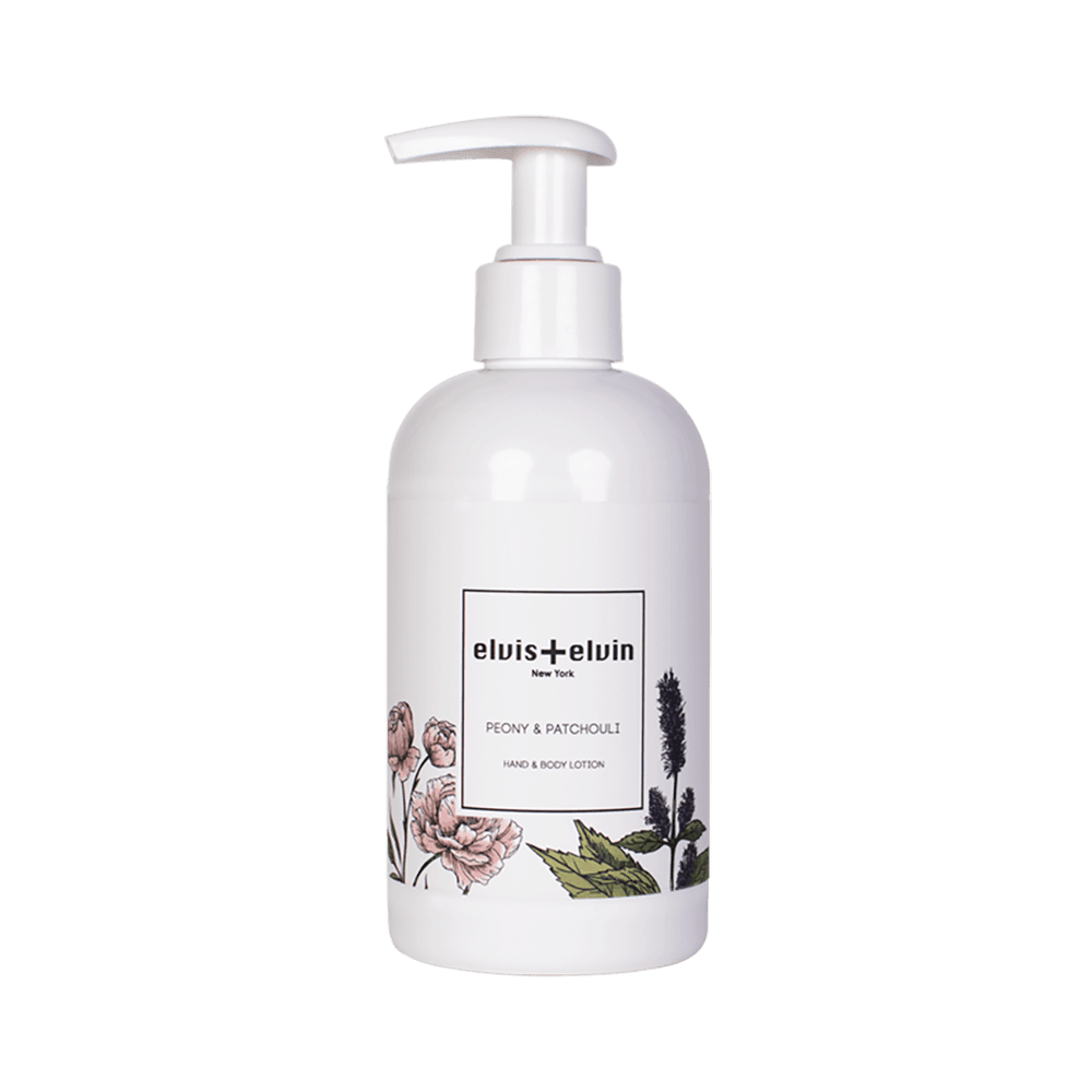 elvis+elvin Peony & Patchouli Hand & Body Lotion