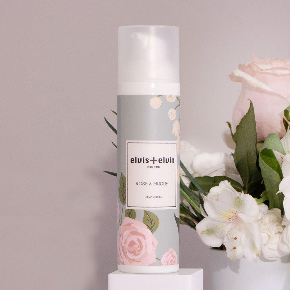 Rose & Muguet Fragrance Hand Cream by elvis+elvin