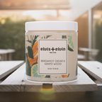 elvis+elvin Bergamot Cedar & Santo Wood Blend Body Scrub with Dead Sea Salt 300ml